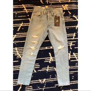 Levi's 501 Skinny Premium Jeans sz 26X28 Women NWT